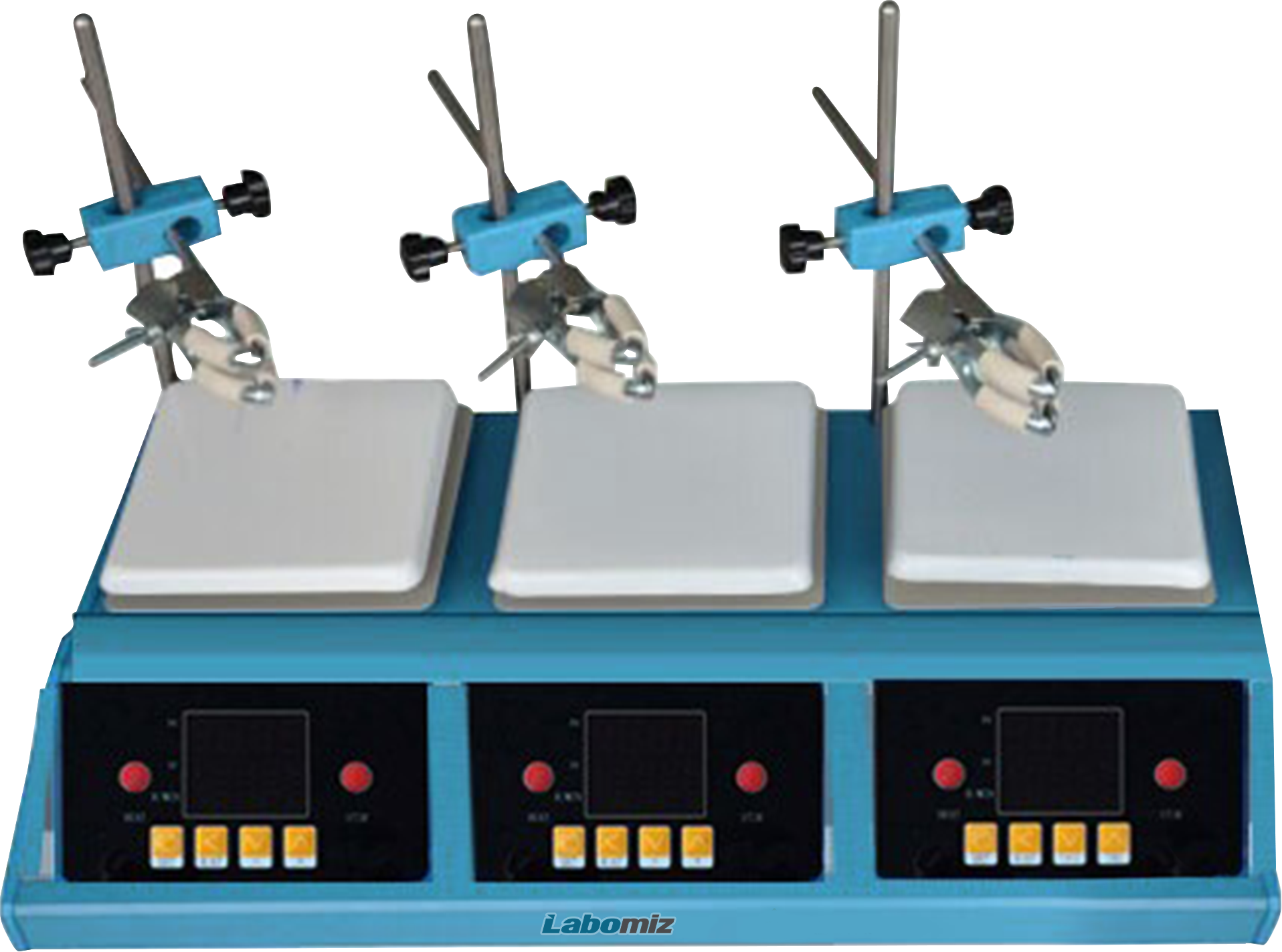 3-Position hotplate stirrer MHPS-2A